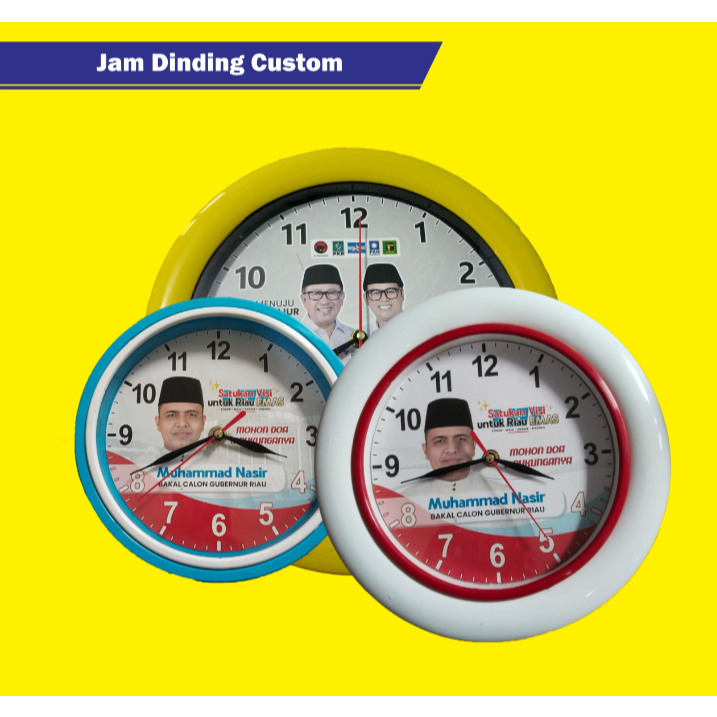IMARAH - Jam Dinding Custom