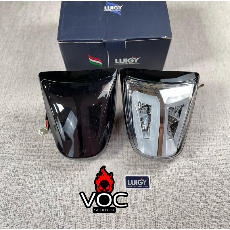 Stoplamp Luigy Smoke Vespa sprint Primavera Stoplamp vespa Sprint Stoplamp Vespa Primavera
