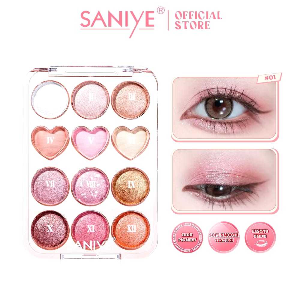 SANIYE Sweetheart Eyeshadow Palette