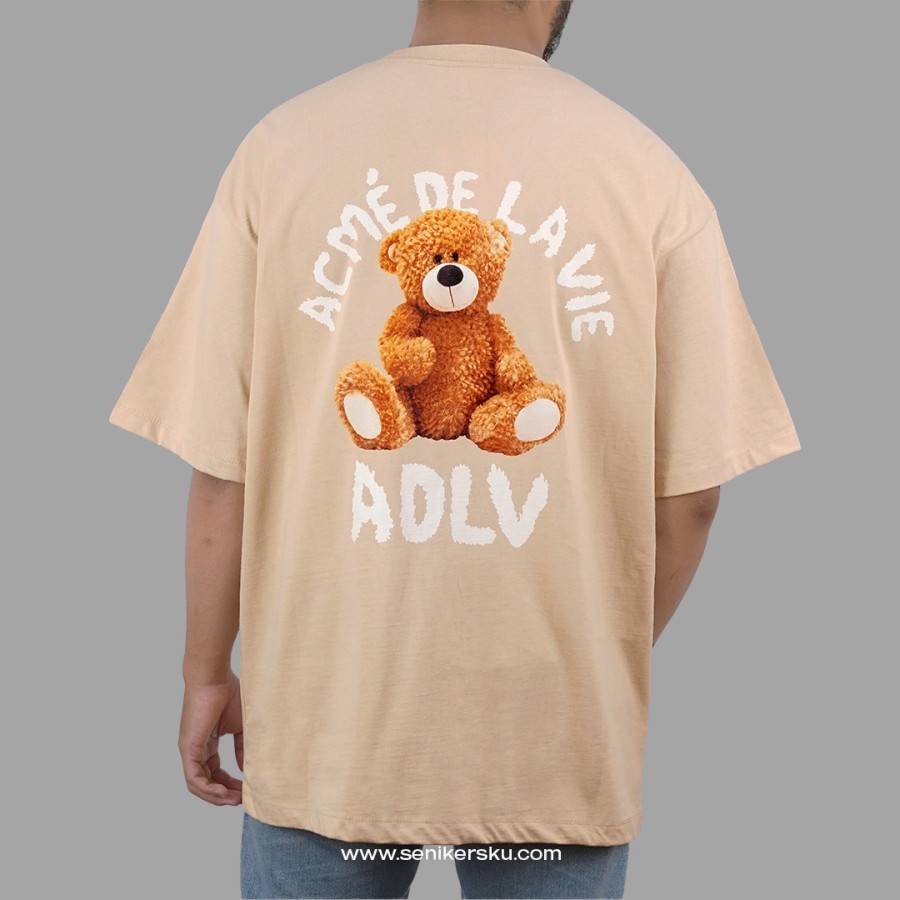ADLV Bear Brown Beige Tee