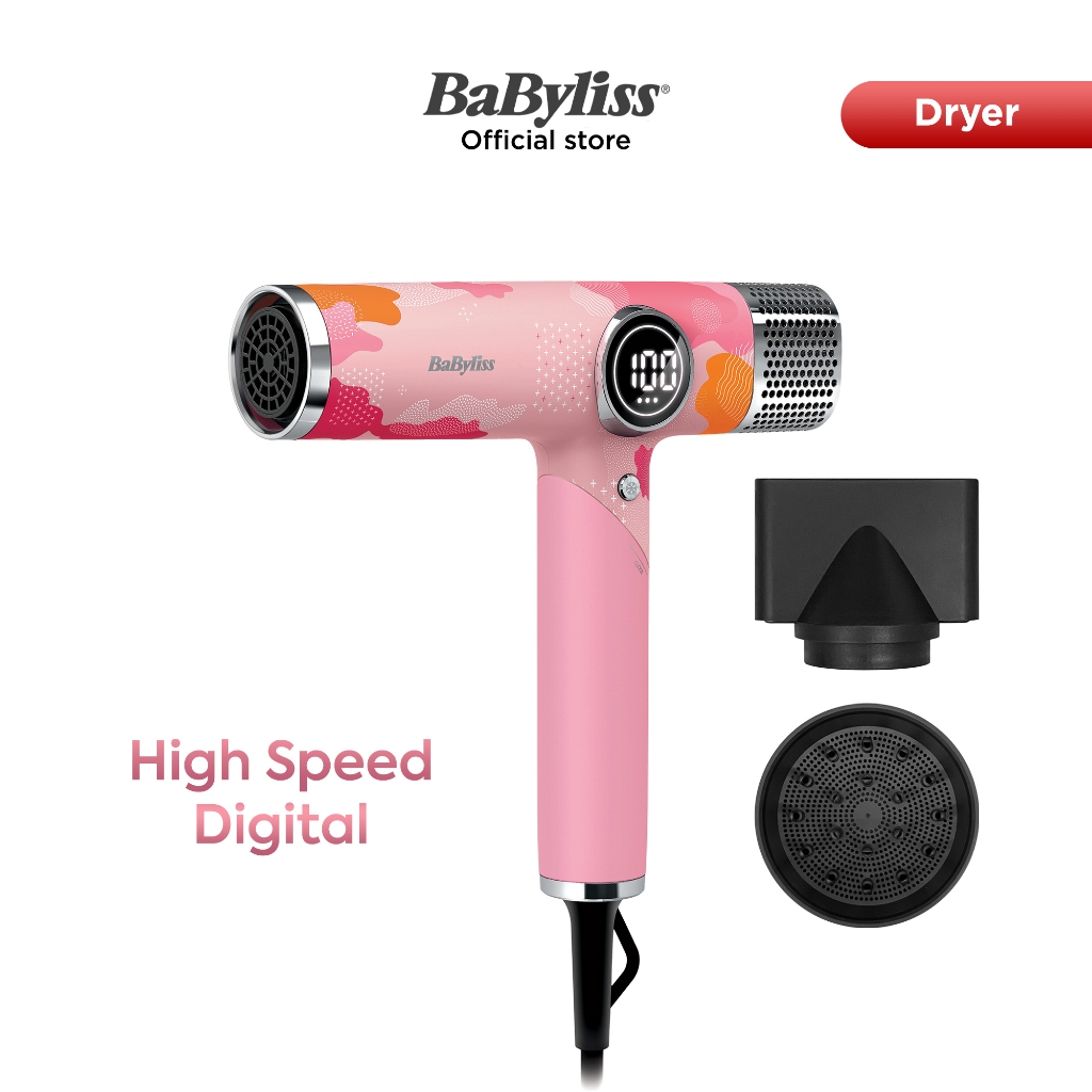 BaByliss BL1271PIH Pengering Rambut Digital 1800W