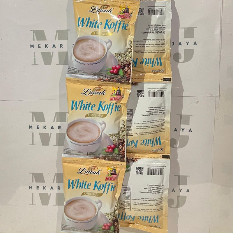 

Luwak White Coffee Sachet Renceng Isi 10