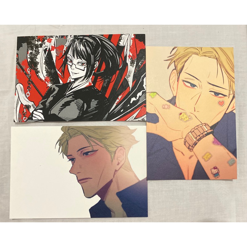 

jujutsu kaisen nanami + maki postcard | BACA DESC