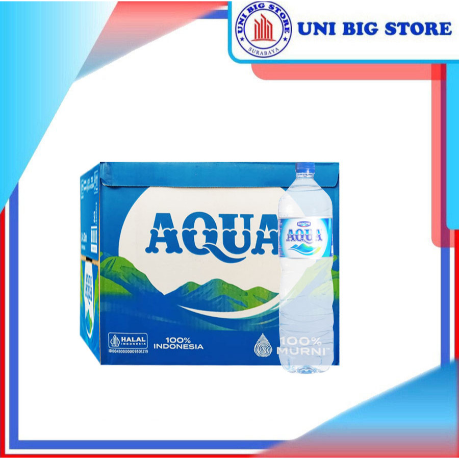 

AQUA Air Mineral 1500 ml DUS 12 Pcs Botol