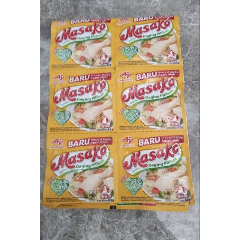 

Masako Penyedap Rasa Isi 12 Pcs