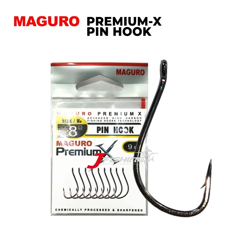 Kail MAGURO PREMIUM-X PIN HOOK | Mata Pancing | Kail Pancing