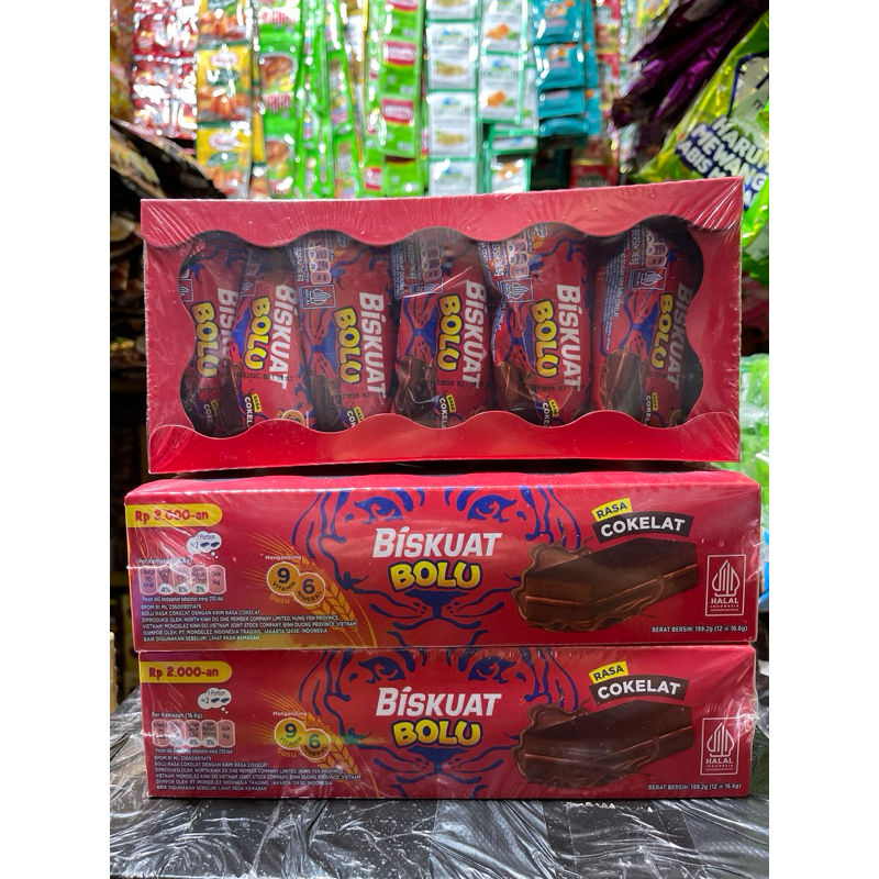 

BISKUAT BOLU COKLAT 2000 BOX ( ISI 12 PCS )
