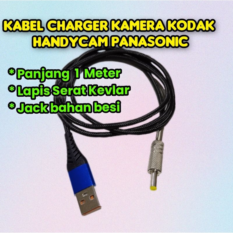 Kabel charger handycam panasonic HC-V180/V380/V770/W580/VX870/WX970