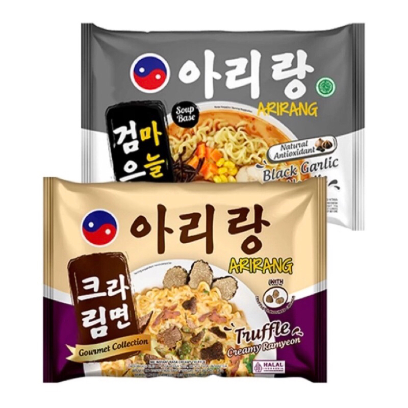 

Arirang Mie Instan Korea Truffle Creamy Black Garlic