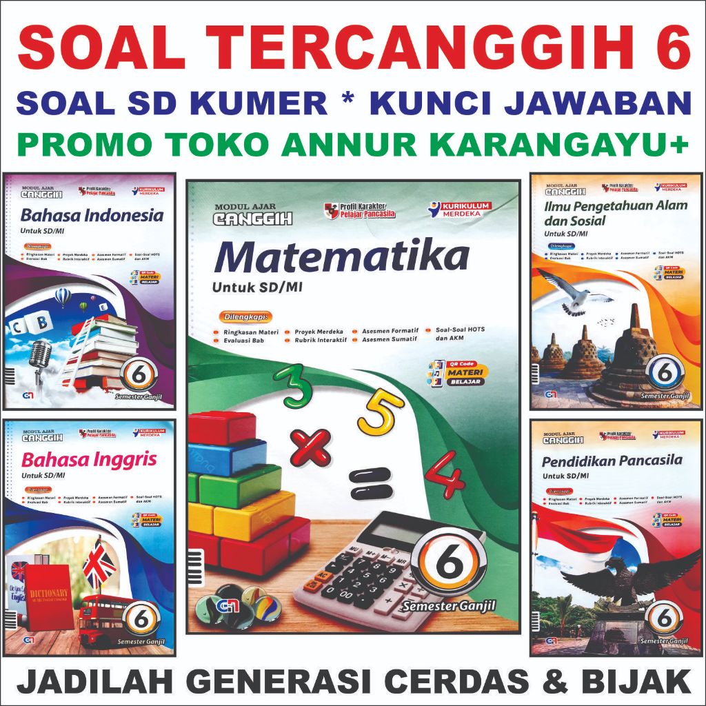 Rukativ Soal Promo 6 Sd TerCanggihPro * Kunci Jawaban Kelas 6 LKS CANGGIH Promo Kurikulum Merdeka So