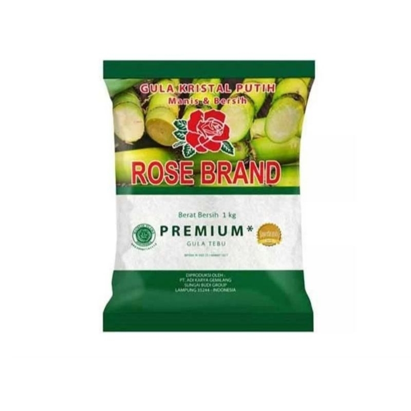 

gula pasir merk rose brand premium