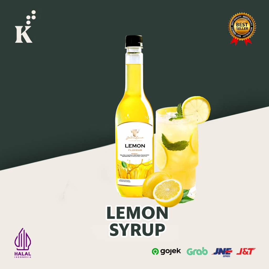 

Syrup/Sirup Premium Javaland Rasa Lemon 650 ml