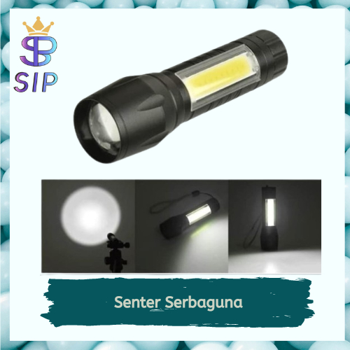 SENTER SWAT MINI LED ZOOM SUPER TERANG / SENTER MINI SUPER TERANG