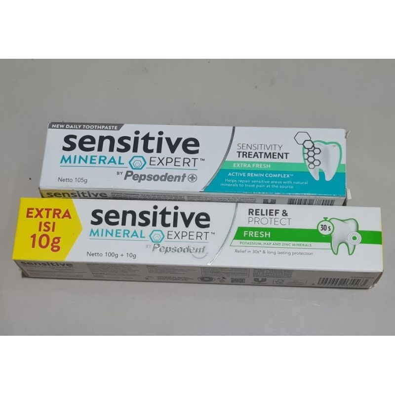 Pepsodent sensitive mineral  expert treatment 105gr
