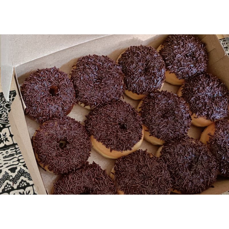 

Donat Mesis Coklat Jadul Rasa Donat Premium Ukuran Donat Mini Isi 6pc Fresh Homemade, Pesan Hari Ini Di Kirim Besok