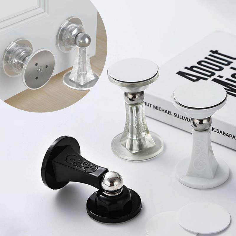 Door Stopper Magnet Magnet Pintu Silent Quiet Suction Ganjal Pintu Stoper Pintu Magnet Penahan Pintu