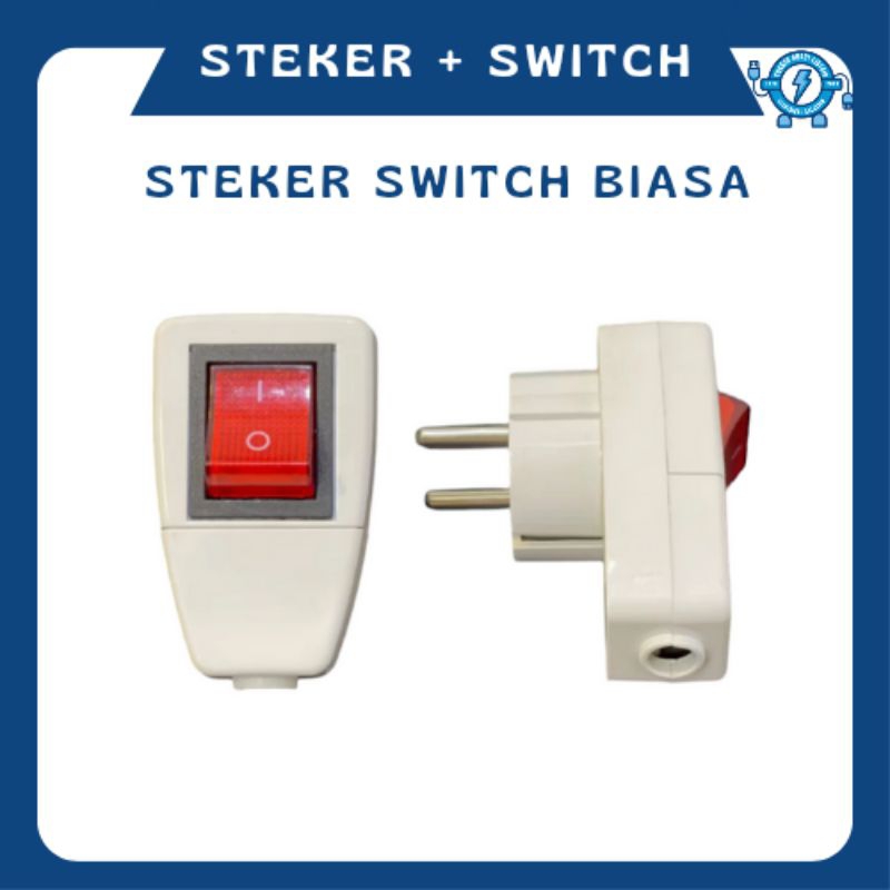 STEKER SAKELAR LAMPU ON / OFF | COLOKAN LISTRIK ON OFF