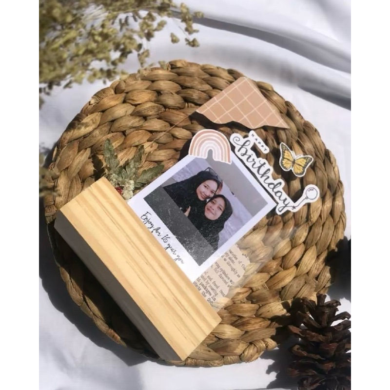 Akrilik Custom Desain Foto | Lampu Plakat Akrilik Custom | Akrilik Foto | Kado Unik | Plakat Wisuda 