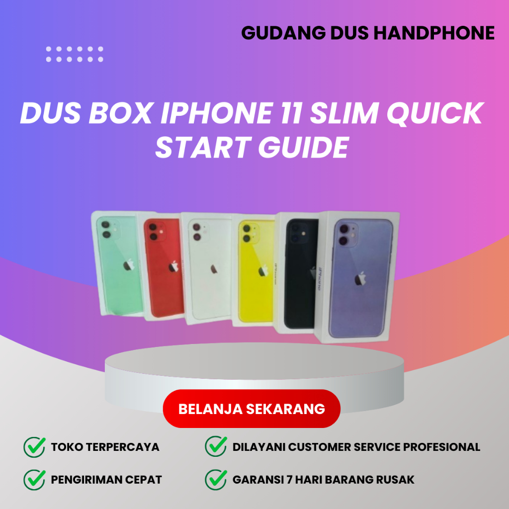 

DUS BOX 11 SLIM ( DUS SAJA ) SIAP PAKAI - GD
