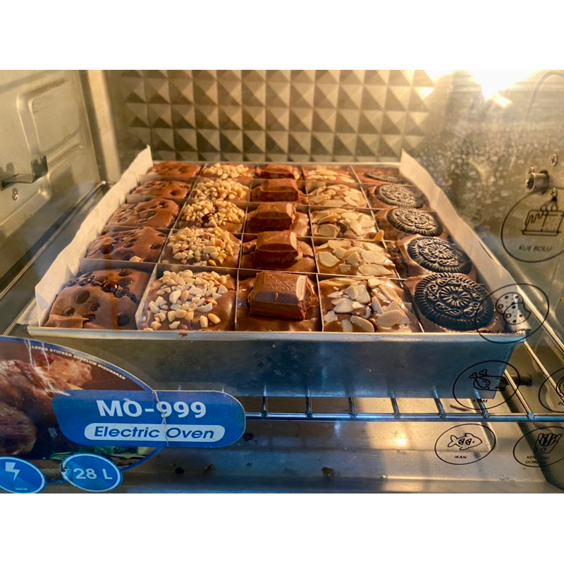 

Fudgy Brownies shiny crust