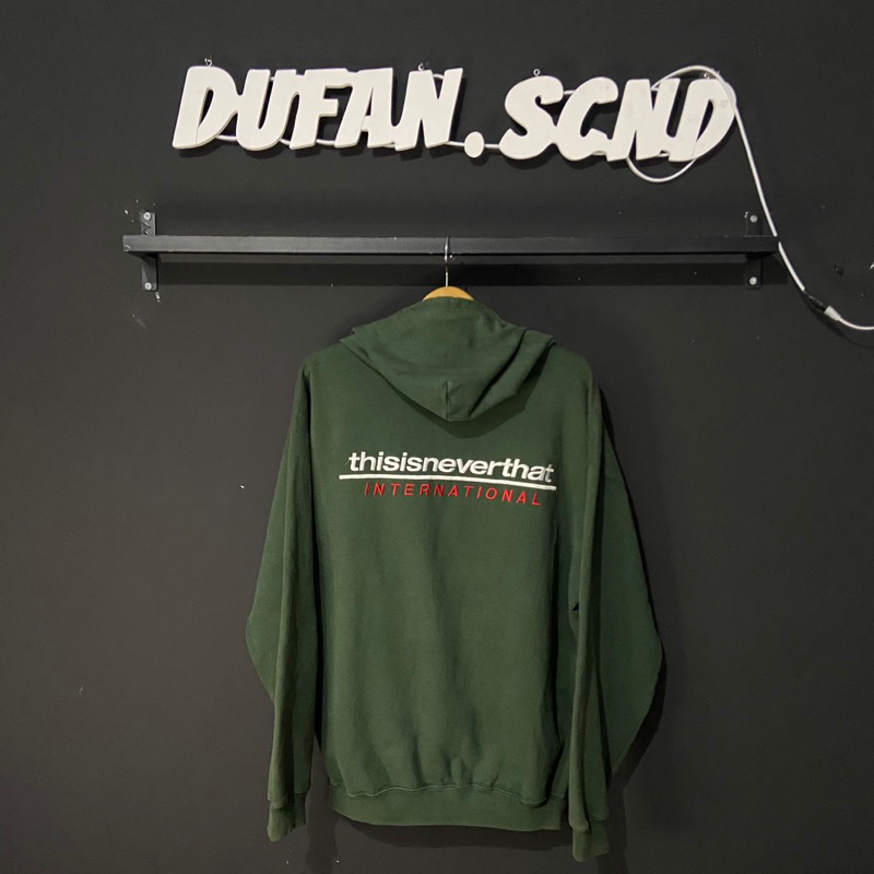 ZIPPER HOODIE THISisNeverThat