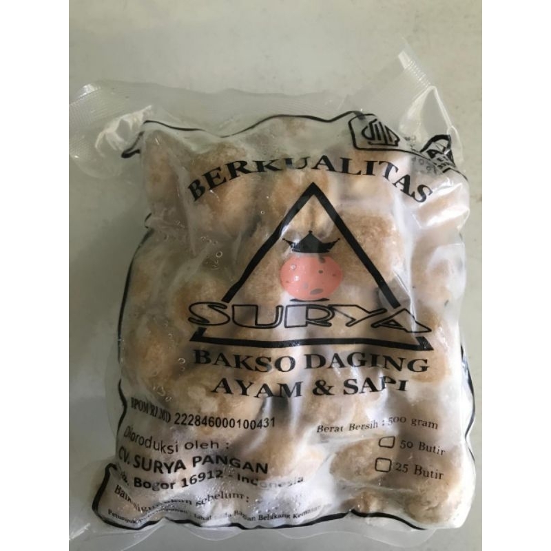 

Bakso Surya isi 50