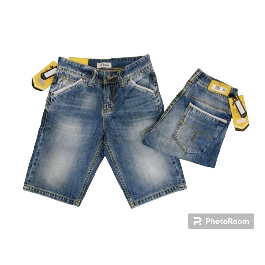 Lois Pendek Original / Celana Lois Pendek / Jeans Pendek Pria dan jenas pajang lois pria