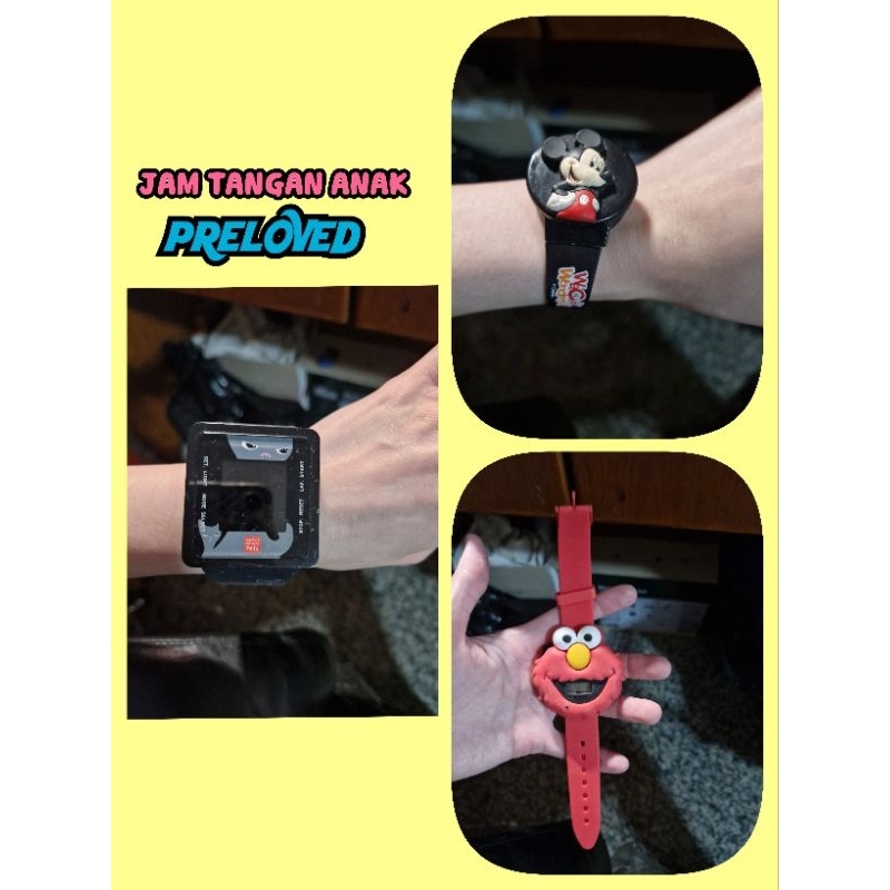 ANEKA JAM TANGAN BAYI DAN ANAK PRELOVED