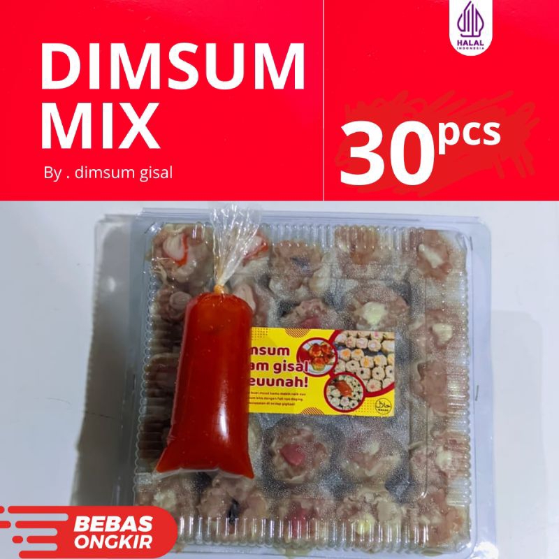

DIMSUM AYAM HALAL MIX ISI 30
