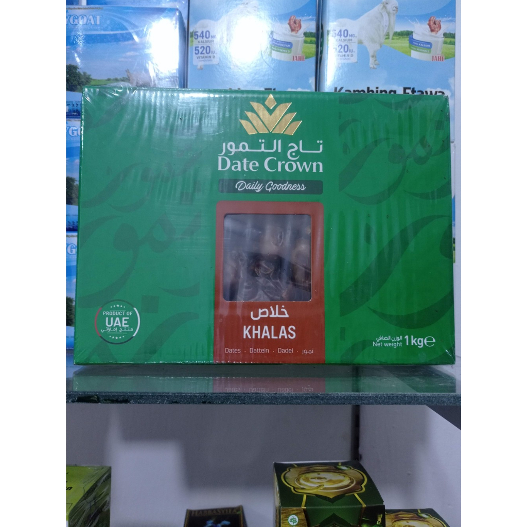

kurma khalas date crown 1kg