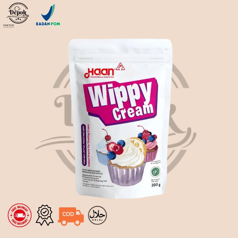 

HAAN WIPPY CREAM 200gr