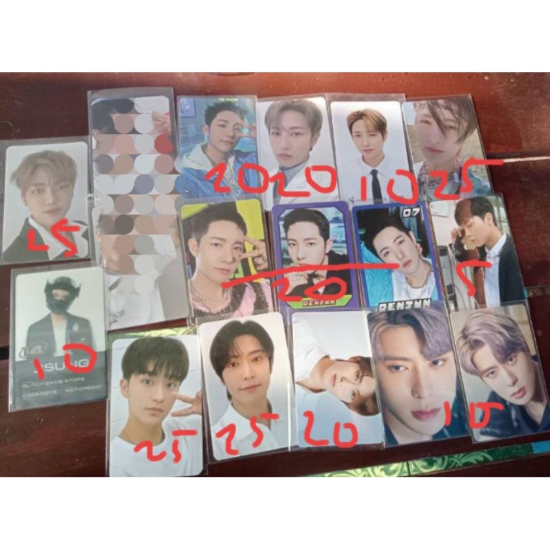 PHOTOCARD JAEHYUN JUMATAN, JAEHYUN SG, MARK SG, JAEHYUN DICON, AAB RENJUN, AAB JAEHYUN