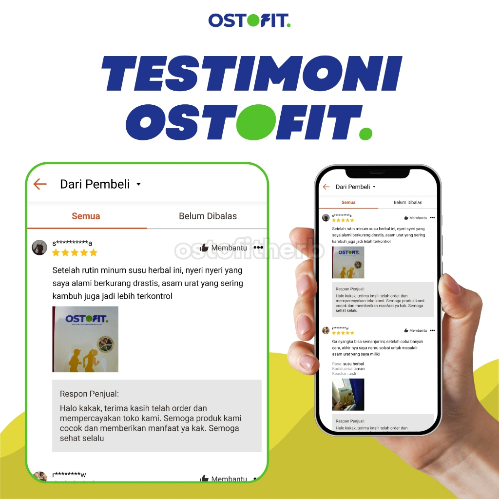 

DA OSTOFIT - Paket 2 Box Susu Herbal Menyembuhkan Nyeri Sendi dan Asam Urat Tanpa Efek Samping