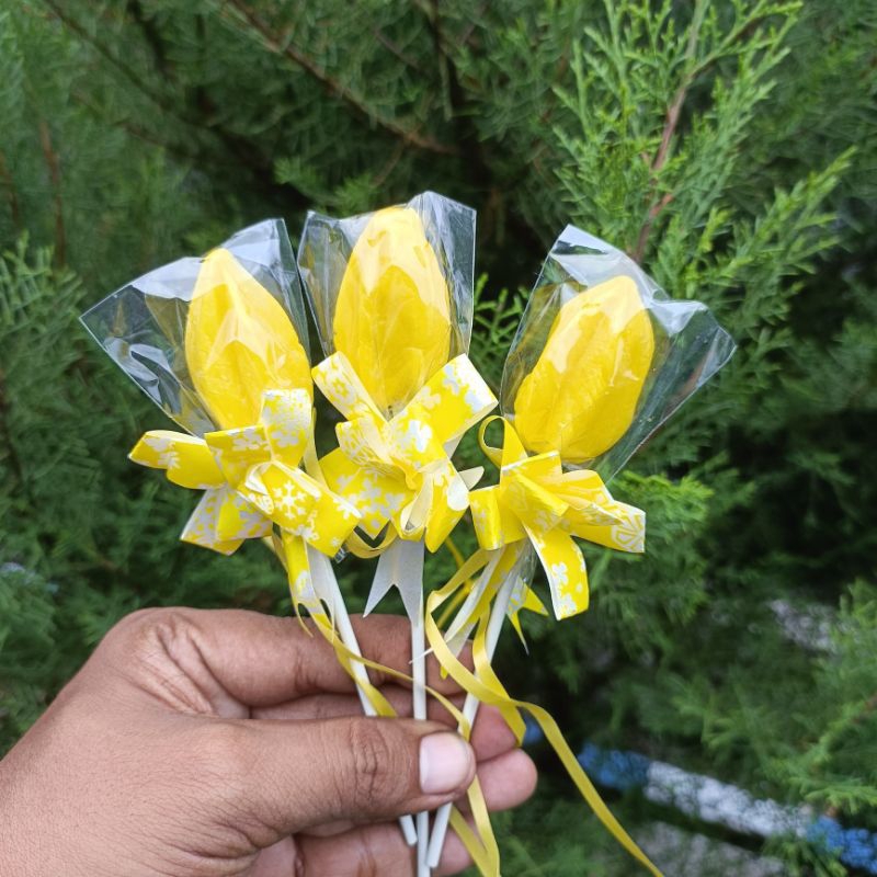 

PERMEN LOLIPOP BENTUK BELIMBING ISI 20 PCS