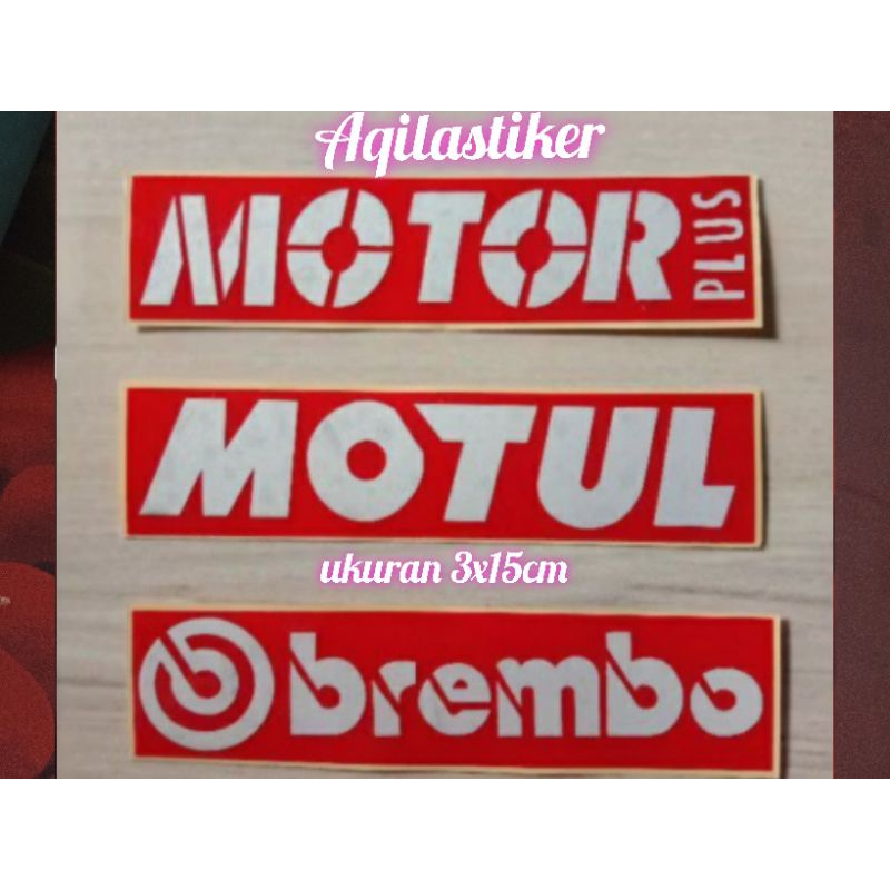 sticker cuting,motul,motor+,berembo
