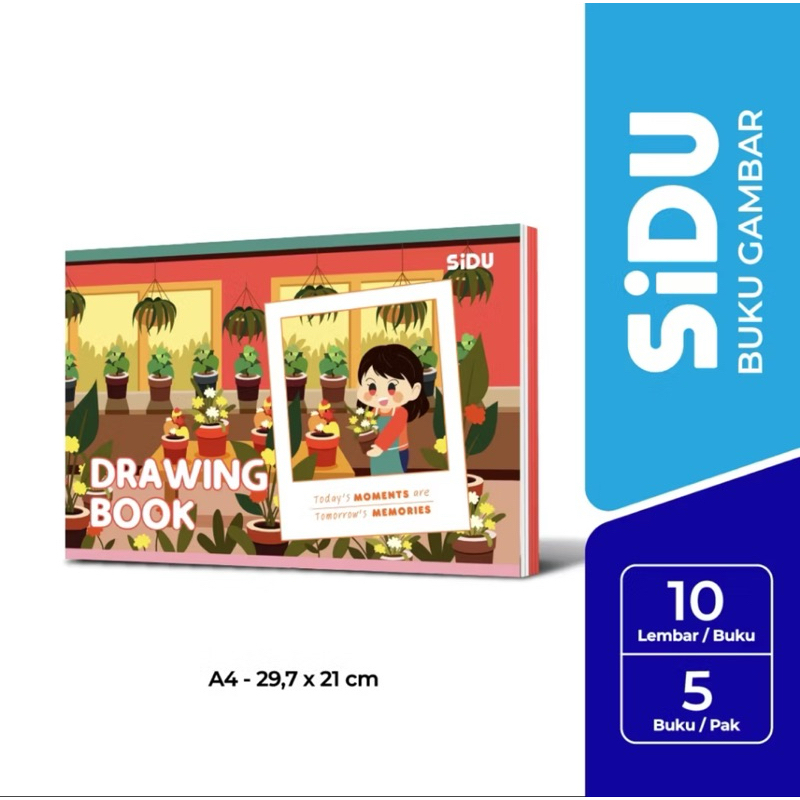 

Buku gambar A4 Sidu - 5 buku