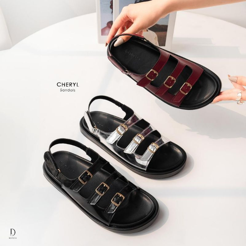 Damelia melstore jkt Cheryl Sandals Wanita Melstore jkt Official Store | sendal wanita | sendal flat