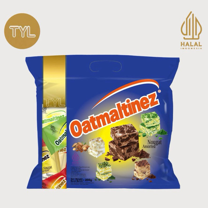 

TYL Oalmatinez Nougat Chocolate Almond Assorted 200g