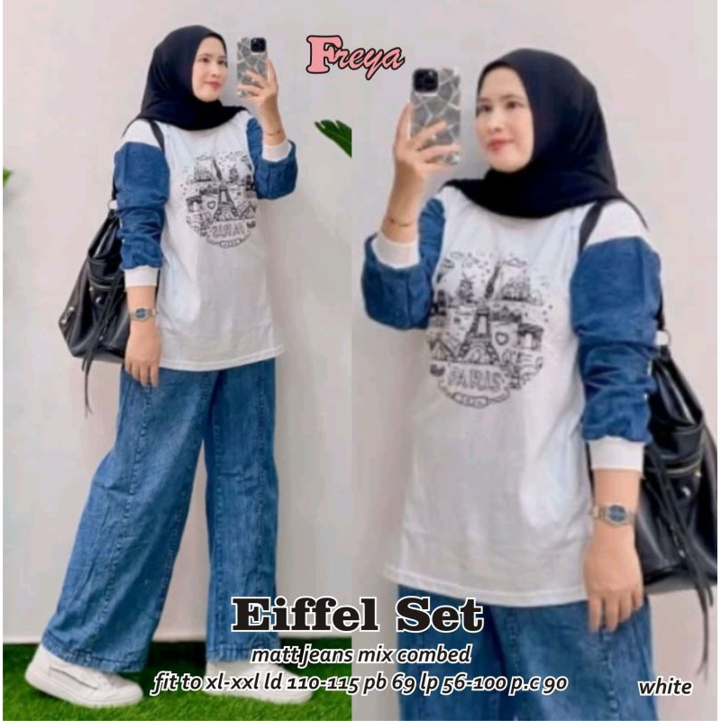 BAJU EIFFEL  SET   BY FREYA