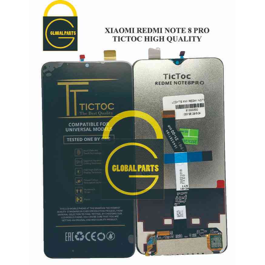 LCD + TC XIAOMI REDMI NOTE 8/ NOTE 8 PRO - ORIGINAL 1SET TC - KUALITAS TERBAIK 100% OEM