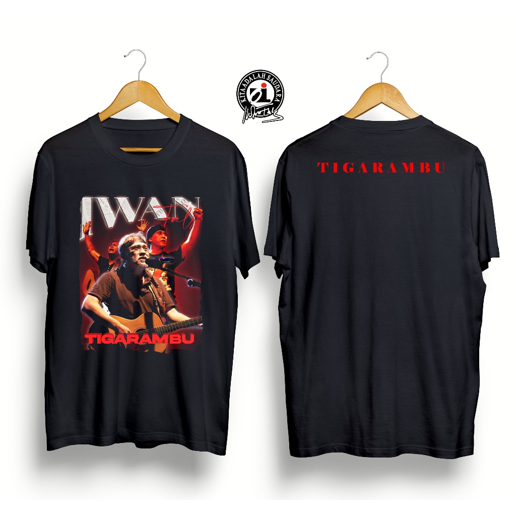 [PROMO] Kaos Distro Iwan Fals Tigarambu | Kaos Konser Iwan Fals | Kaos Band Iwan Fals | Kaos Fals Ma