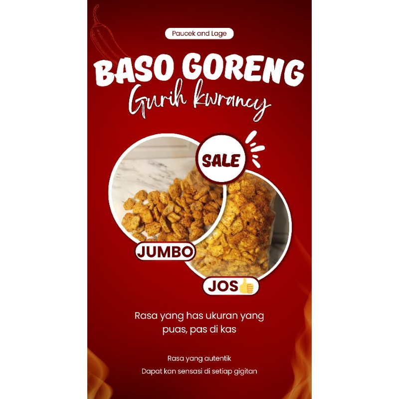 

Hello snack 30/basreng pedes poll/50gr