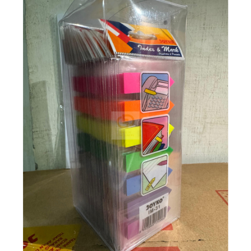 

(1 BOX / 30 PCS) Index & Mark Penanda Pembatas Joyko IM-31 Plastik
