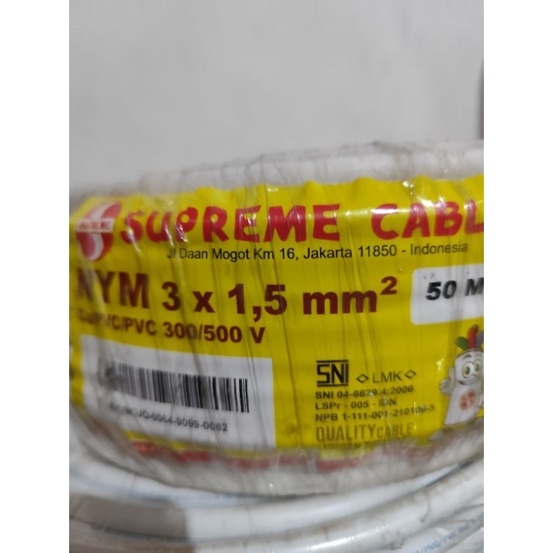 Kabel Supreme Nym 3X1,5mm 100Meter