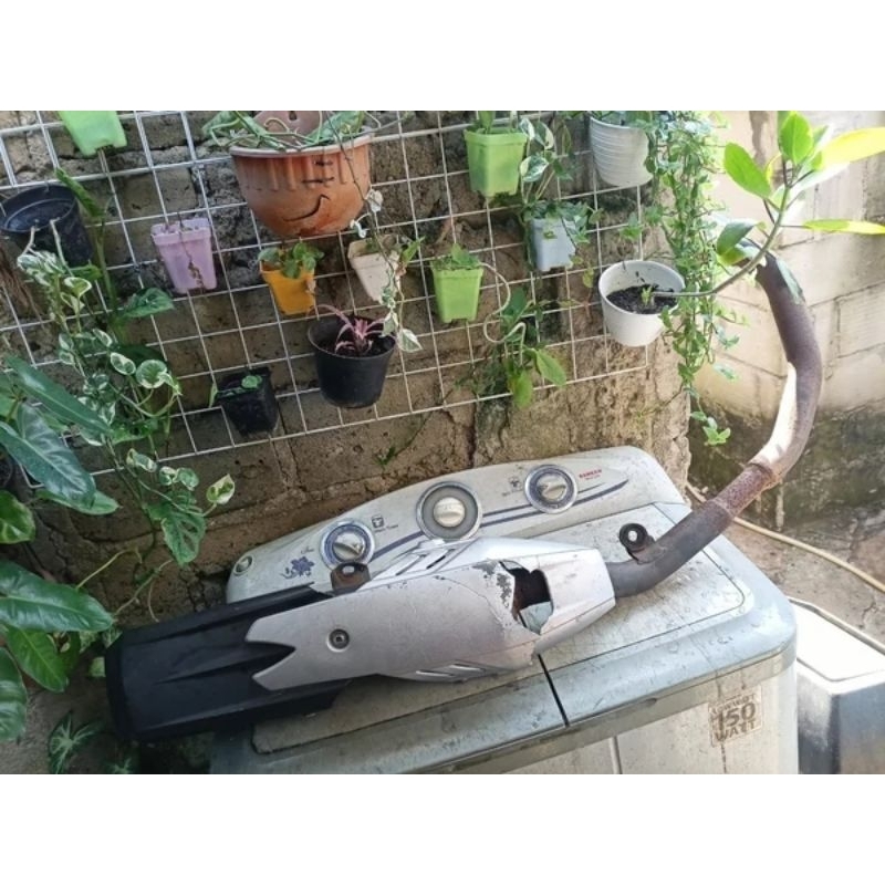 Knalpot scorpio skorpio z 225cc z 225 original ori copotan standar kelengkapan serti difo