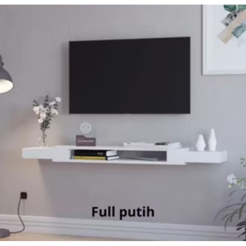 MURAHH RAK TV MINIMALIS MODERN, MODEL SLIM TANPA LACI