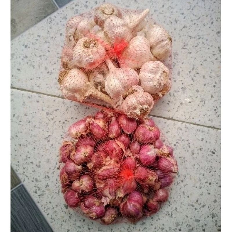 

Paket Bawang Merah dan Bawang Putih 1 kg