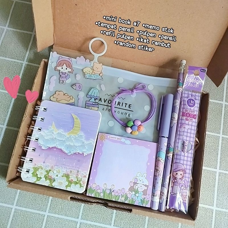 

D3W! Hampers stationery \ Gift Box brithday \ kado unik \ kado wisuda