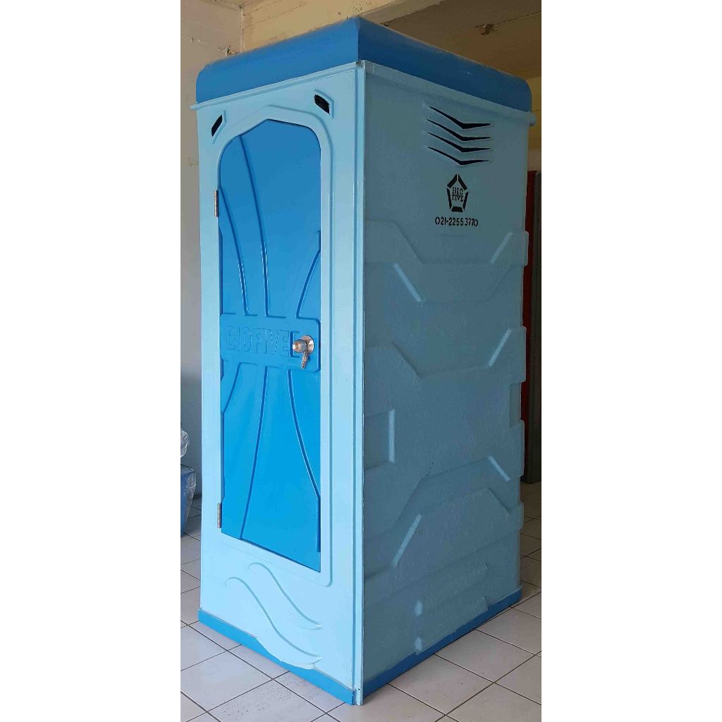 JUAL Toilet portable S VIP bahan fiberglas Closed duduk/TOTO