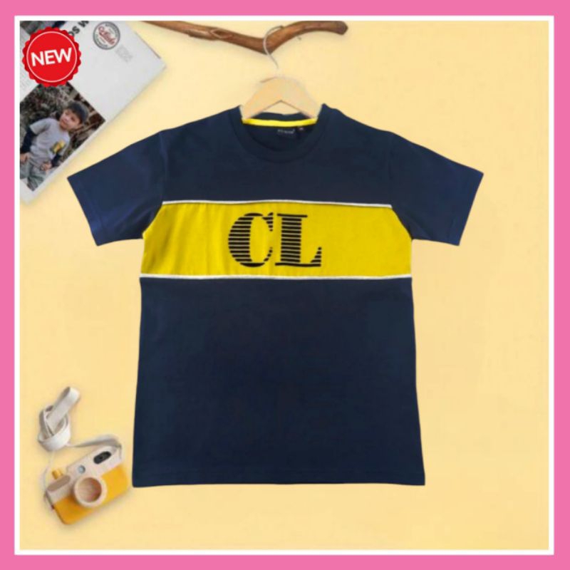 Kaos Anak Kids Icon CL Baju Anak Laki Laki Colour Kids Wear